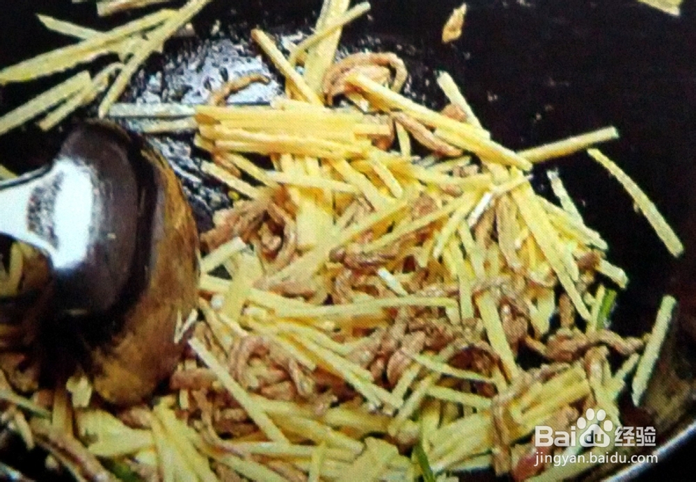 女性瘦身——冬笋肉丝尖椒