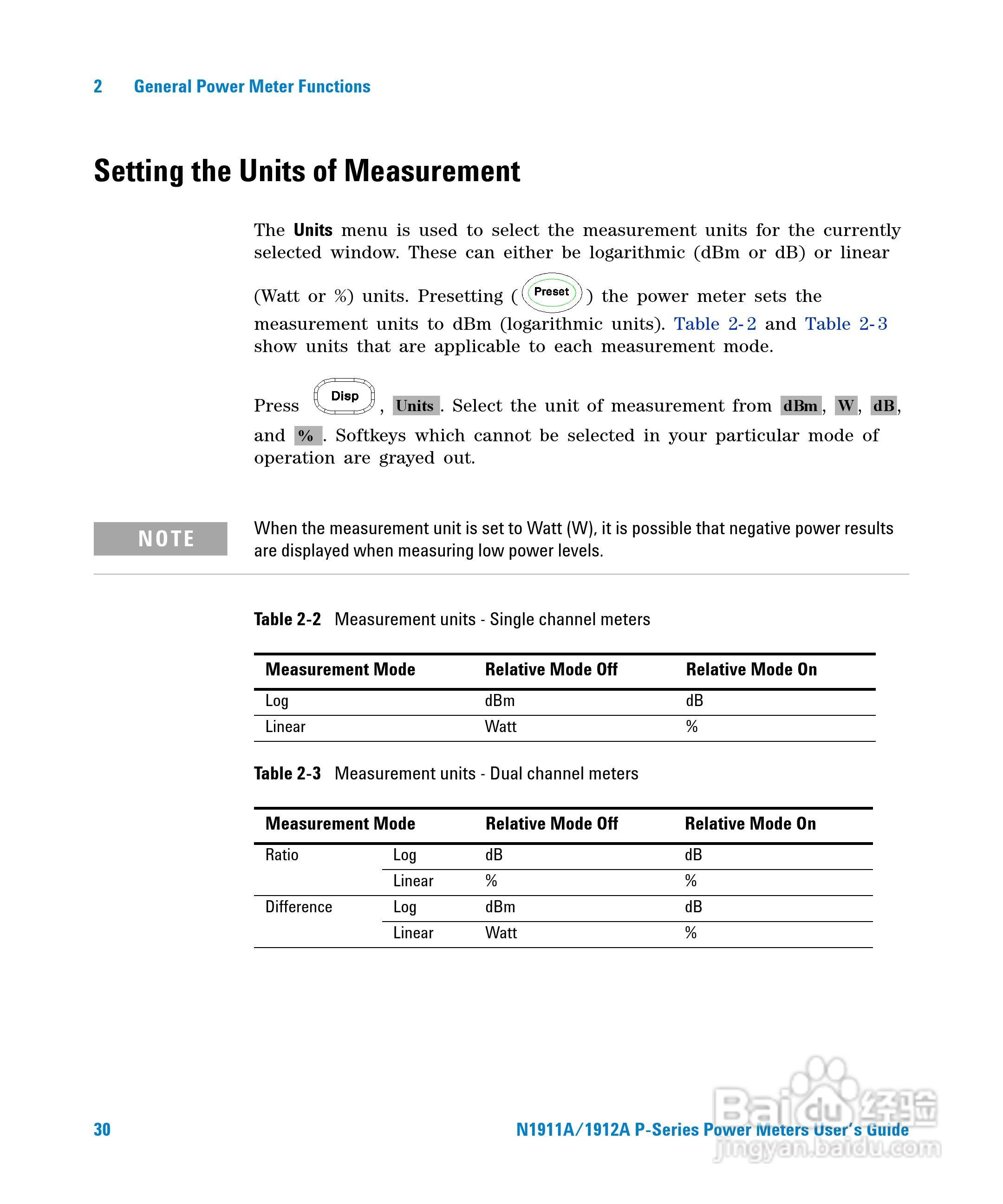 N1911A功率表使用手册:[6]