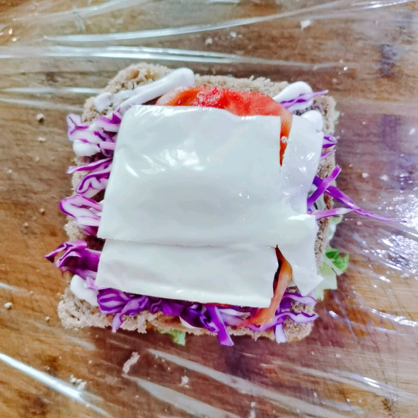 超级金枪鱼肉松三明治