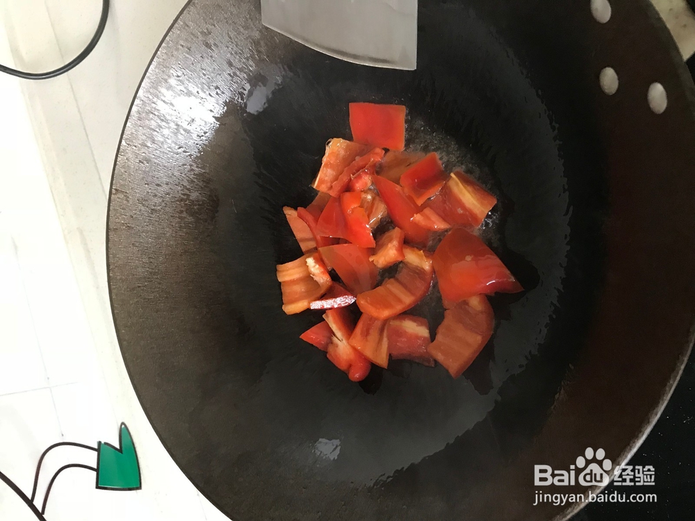 红辣椒炒黑木耳