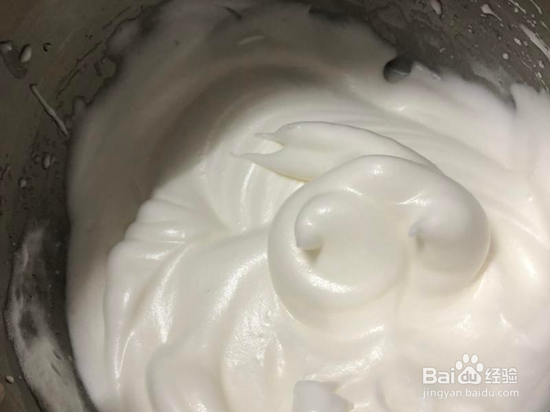 低糖八寸戚风蛋糕的做法