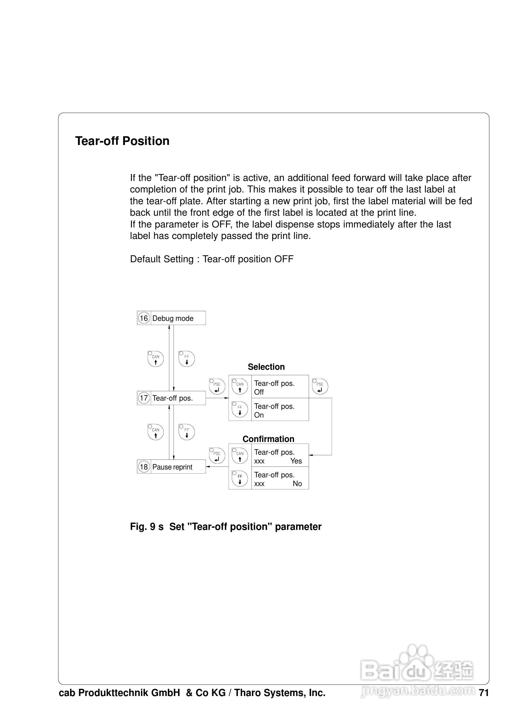 cab A8200打印机使用说明书:[8]