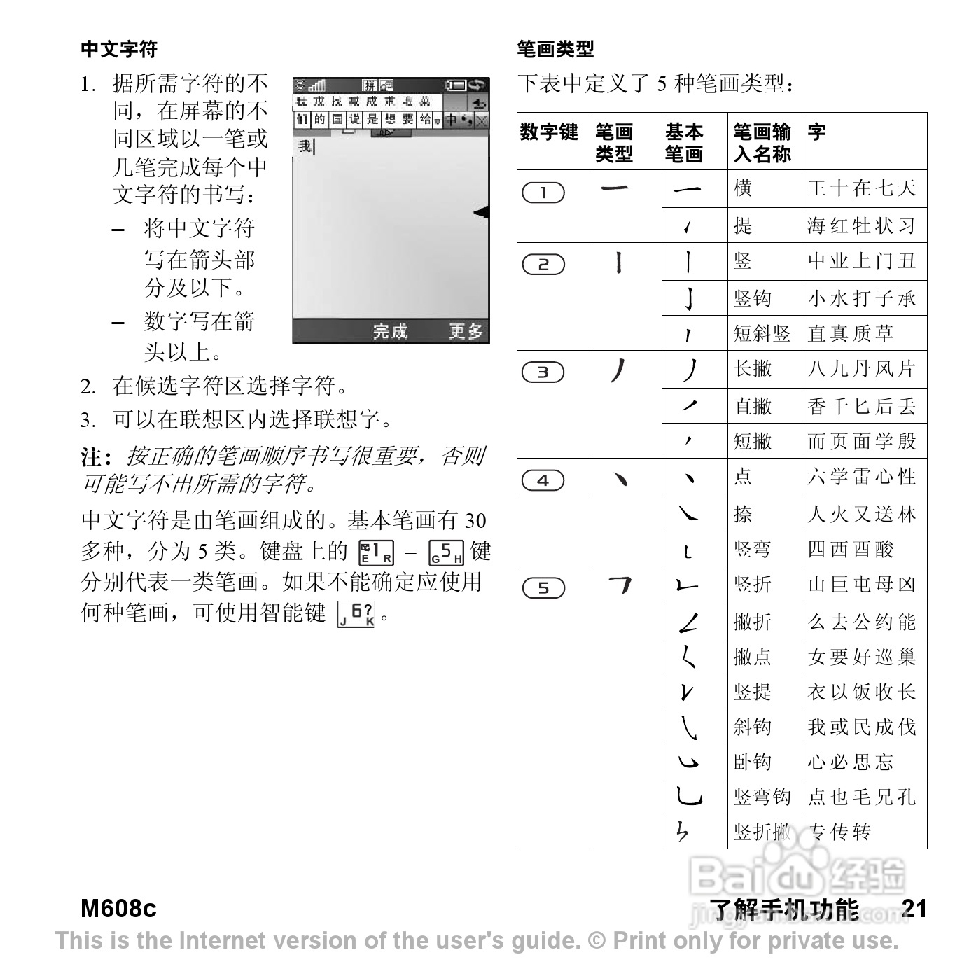 索尼爱立信M608C手机使用说明书:[3]