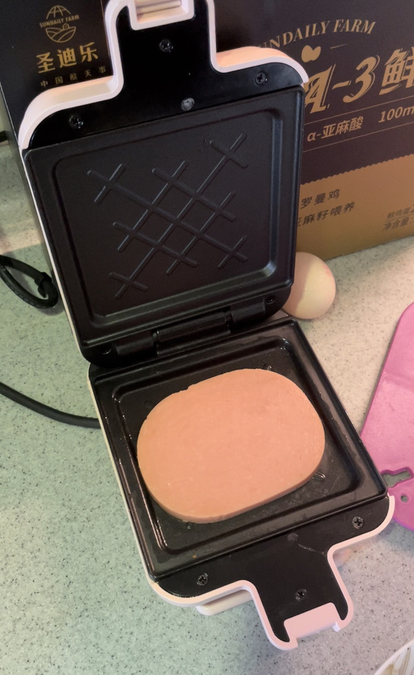 芝士火腿三明治