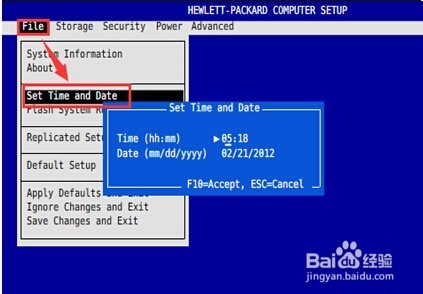 HP工作站报错:163—Time and Date Not Set