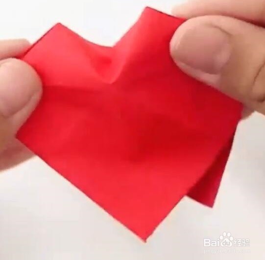 立体爱心的折纸艺术