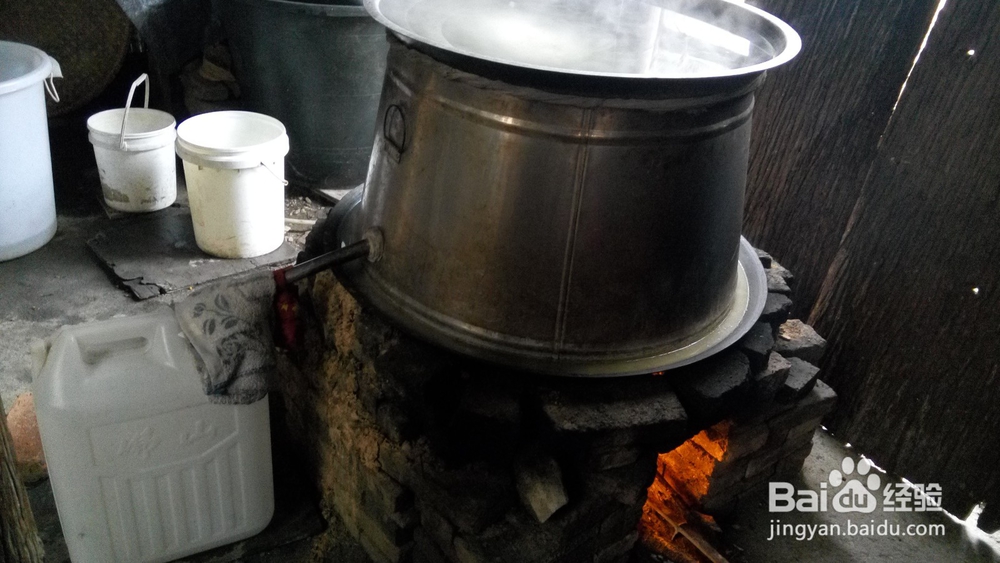 农村杂粮烧酒的制作过程