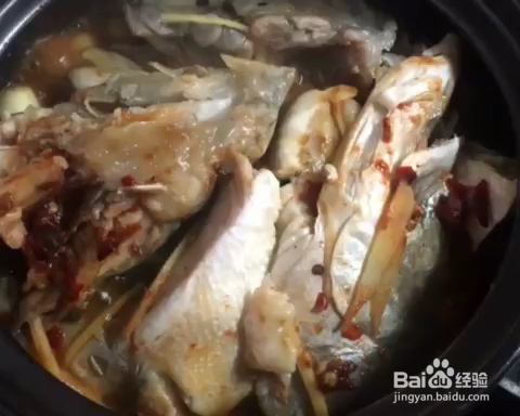 在家做焗三文鱼头