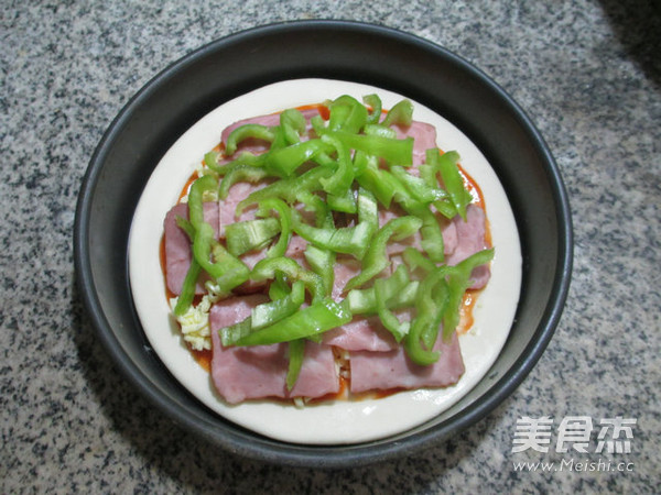 尖椒培根披萨