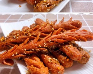 又香又脆的炸火腿肠