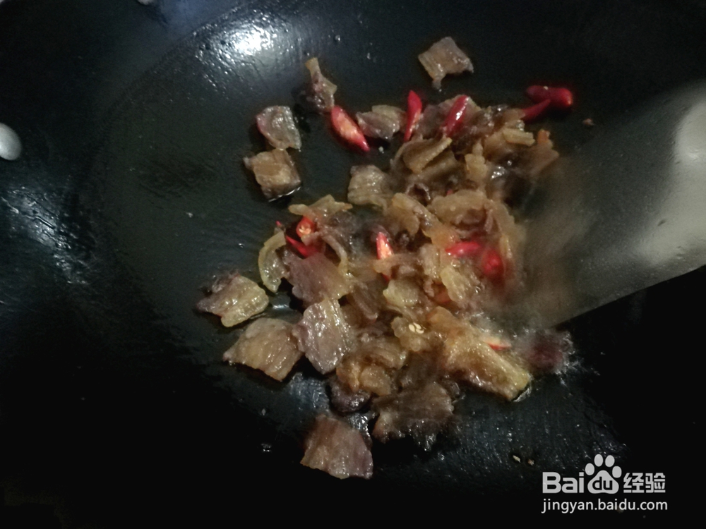 毫无压力做腊肉竹笋