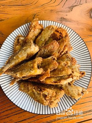 食补养生超简单干炸黄花鱼