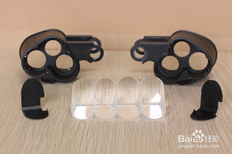 森林人标准版保罗双筒望远镜拆解图望远镜结构图