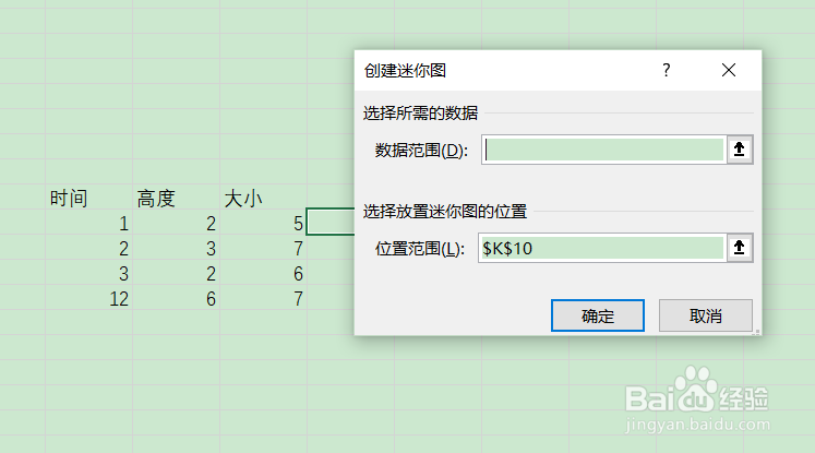 如何生成迷你图