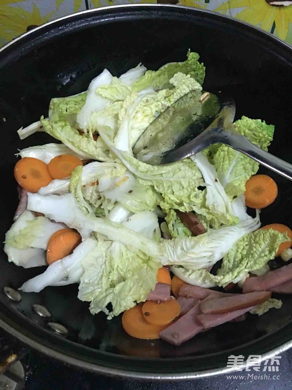 醋溜白菜的做法