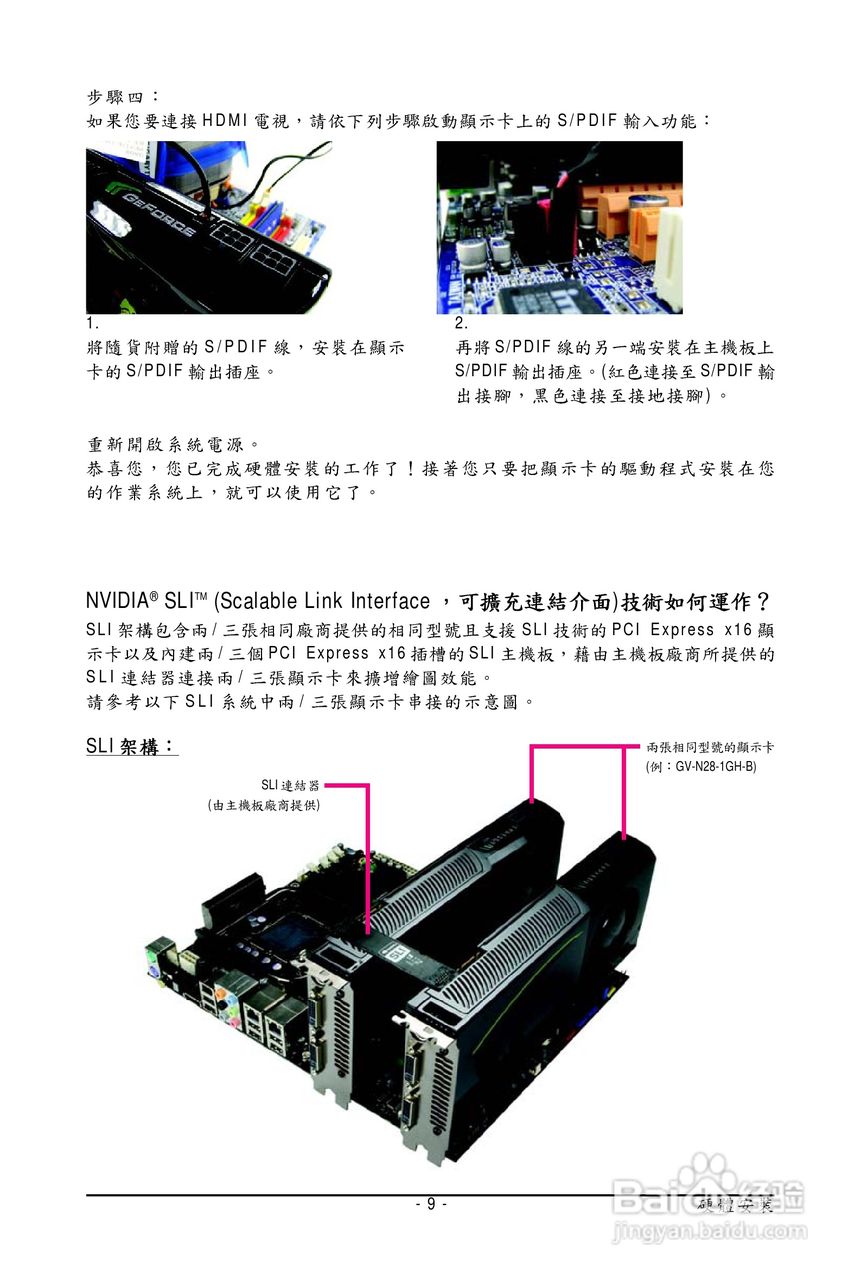 技嘉GV-N295-18I-B显卡使用说明书:[1]
