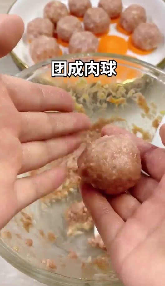 莲藕丸子怎么做