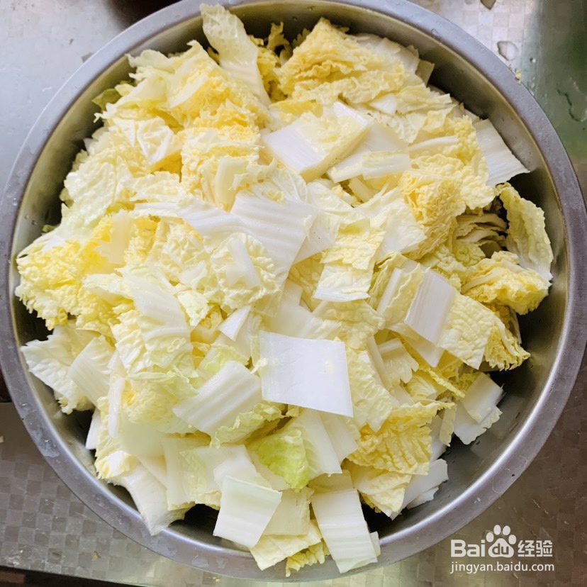 好吃到哭的白菜粉条豆腐泡