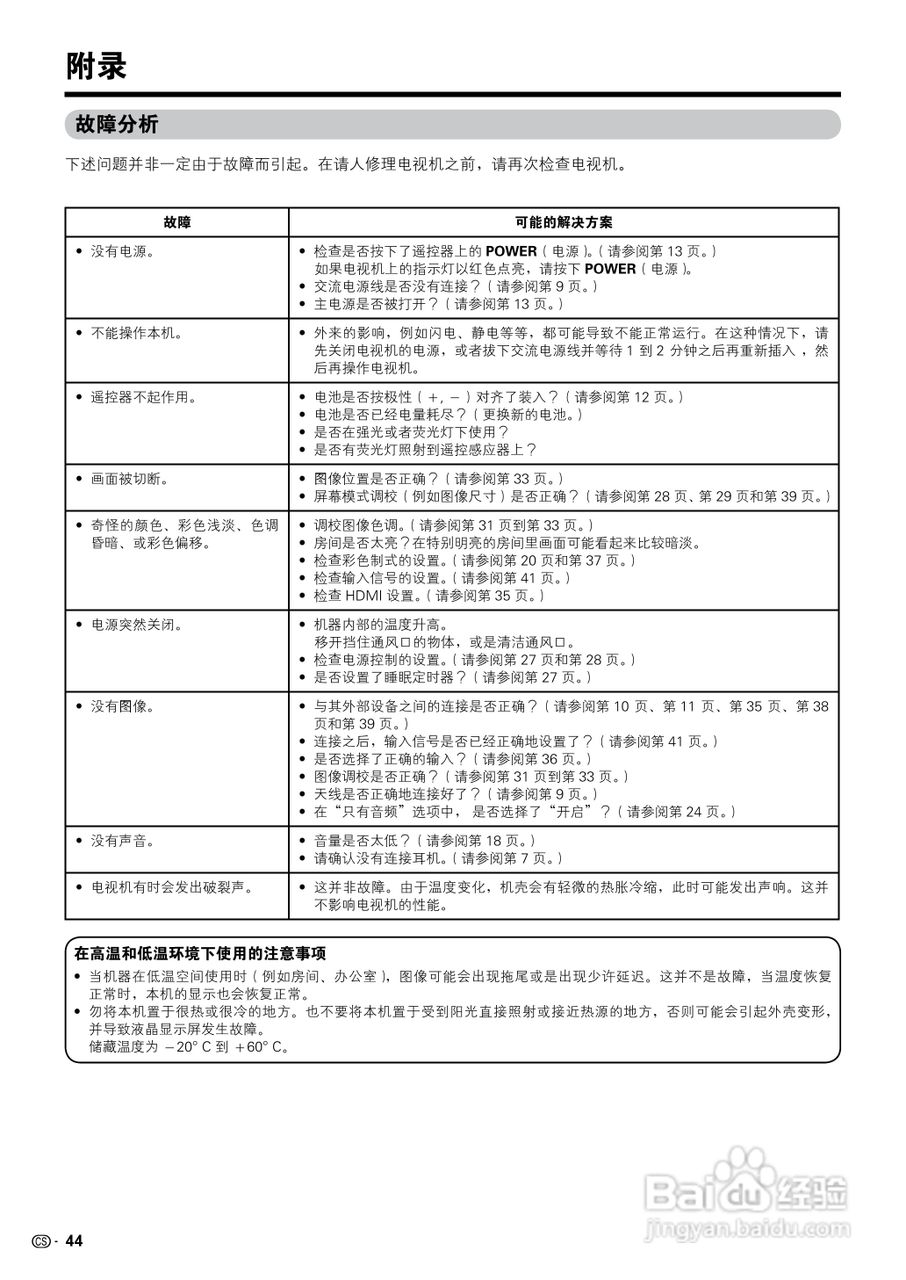 夏普液晶电视LCD-65RX1型说明书:[5]
