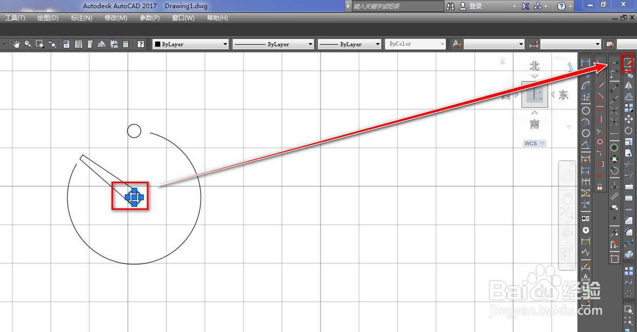 使用CAD绘制定时器图形符号