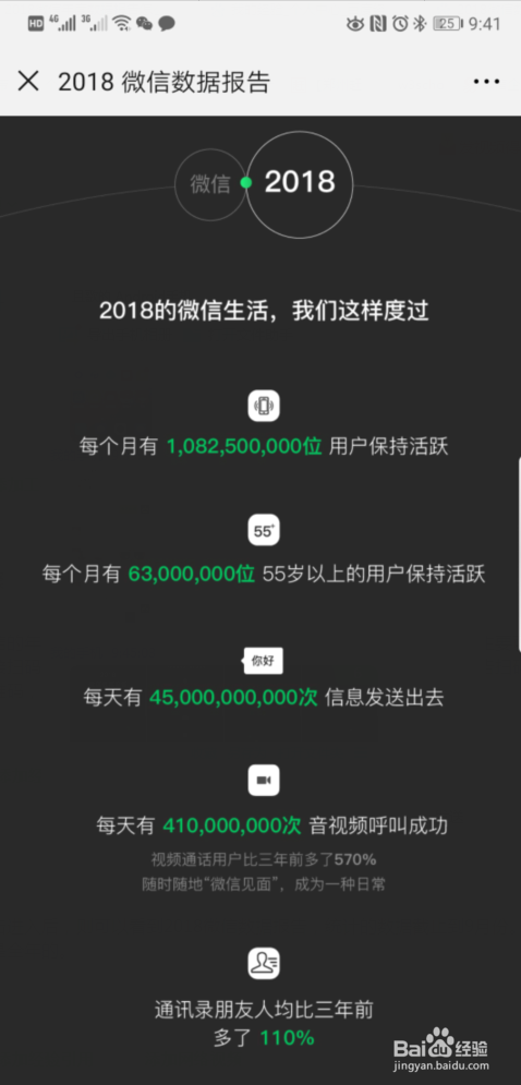 2018微信数据报告在哪看 怎么查看微信年度报告