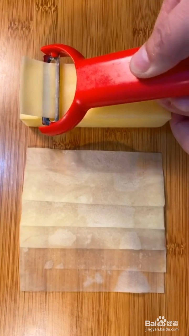 如何用土豆制作街边小零食