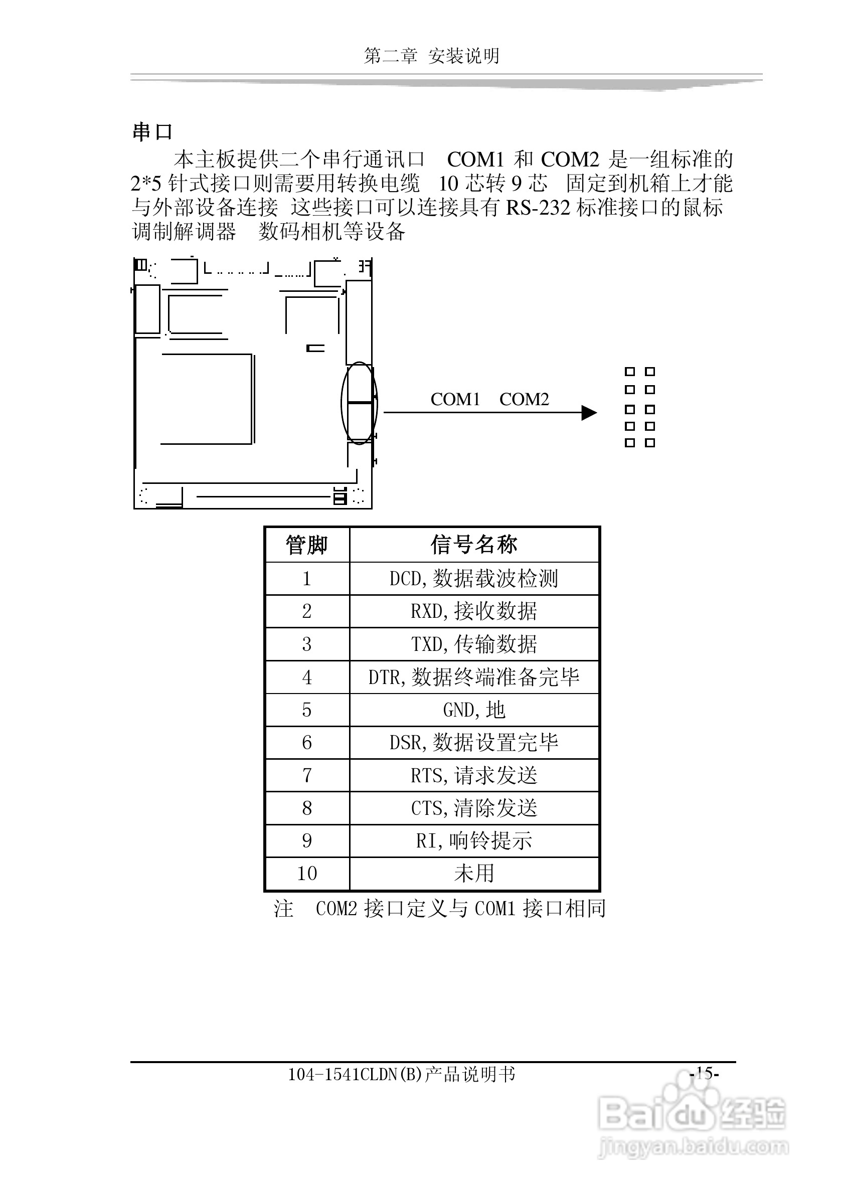 研祥104-1541CLDN（B）工业级主机CPU板卡说明书:[3]