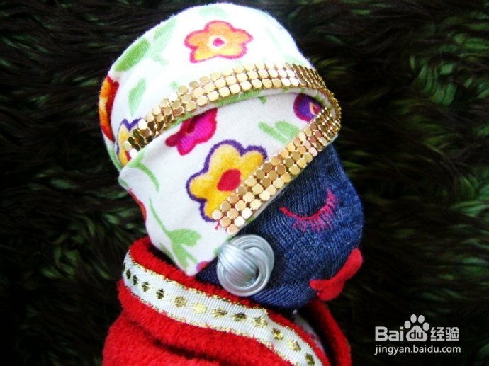 挑战纯手工~~~袜子美女~~