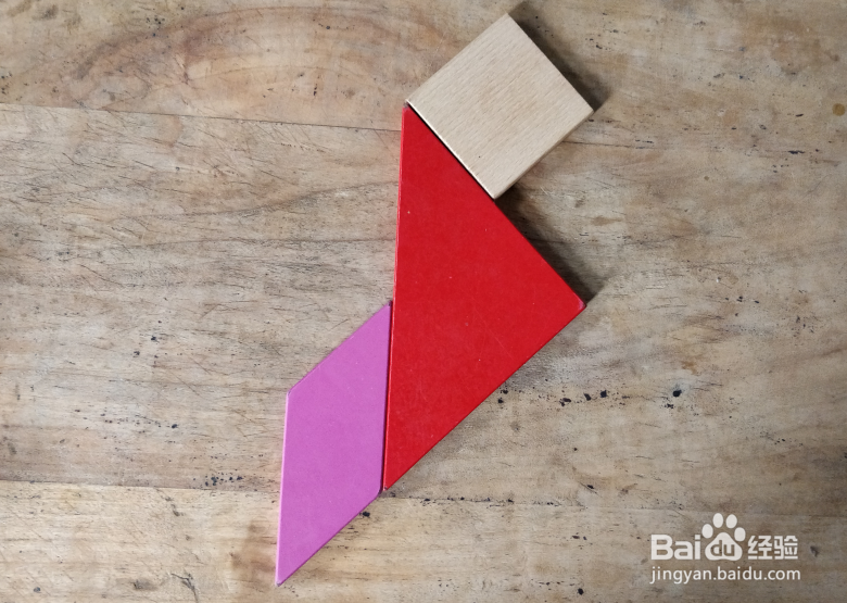 用七巧板怎样拼一只南极企鹅？