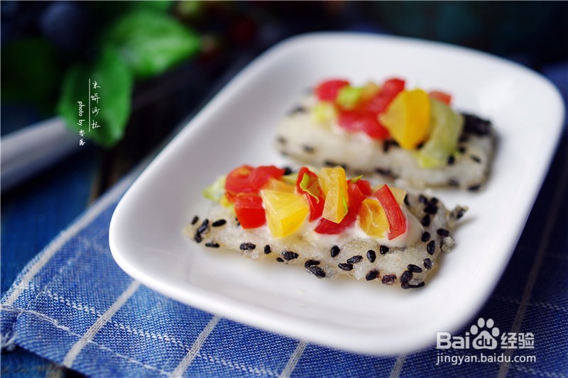 【米饭的华丽转身】米饼沙拉