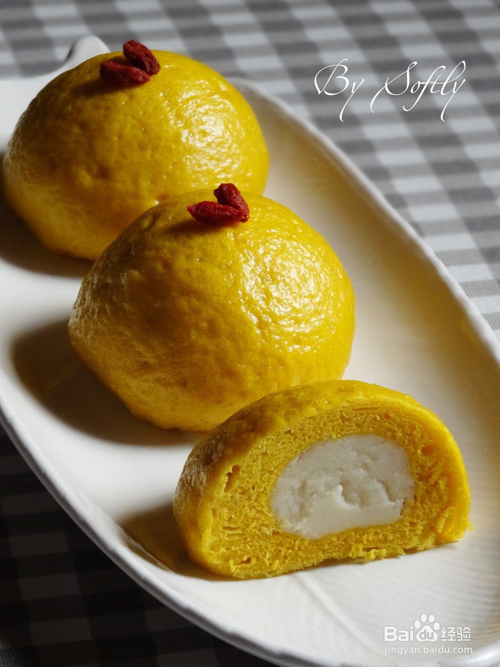 如何制作杞子芸豆包?