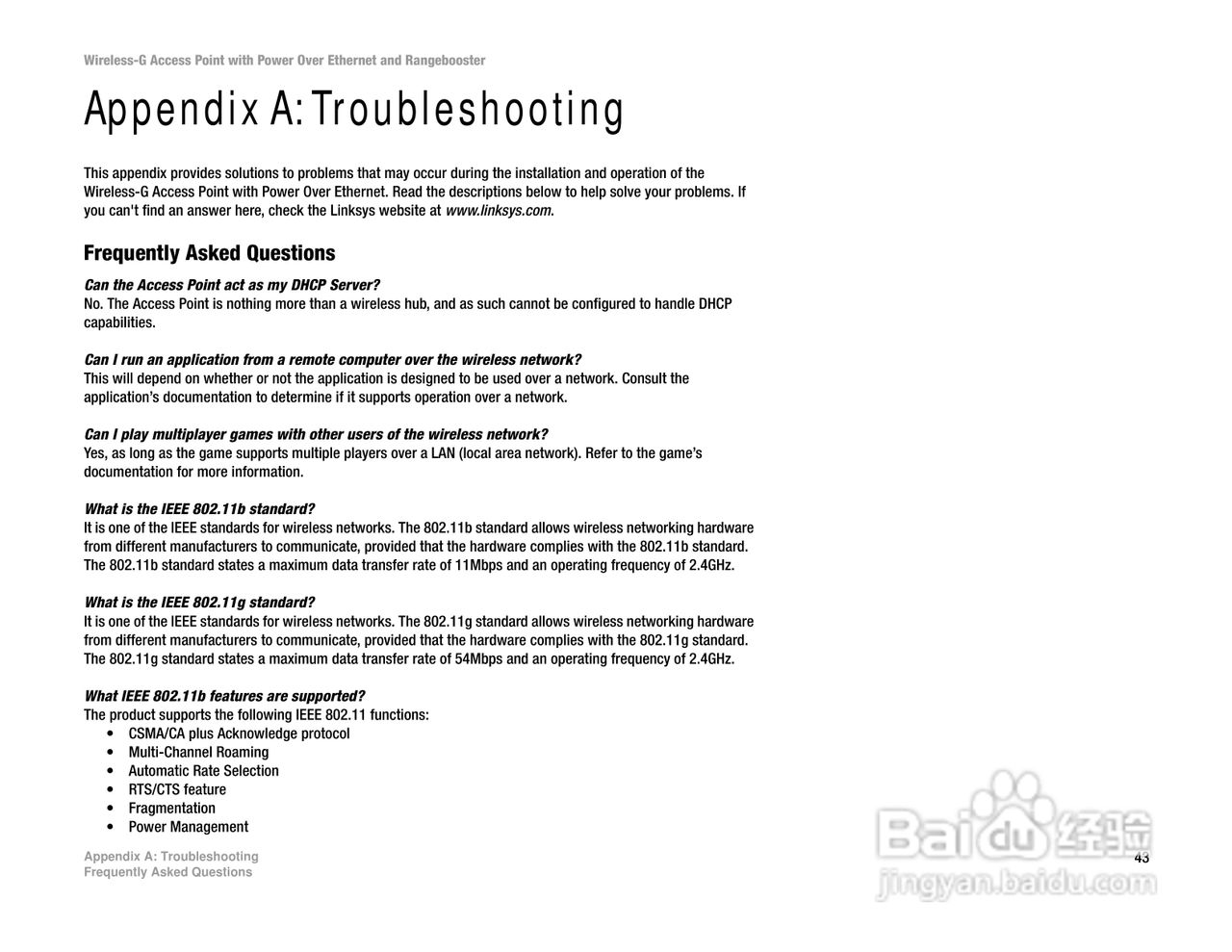 思科交换机WAP200型使用说明书:[5]