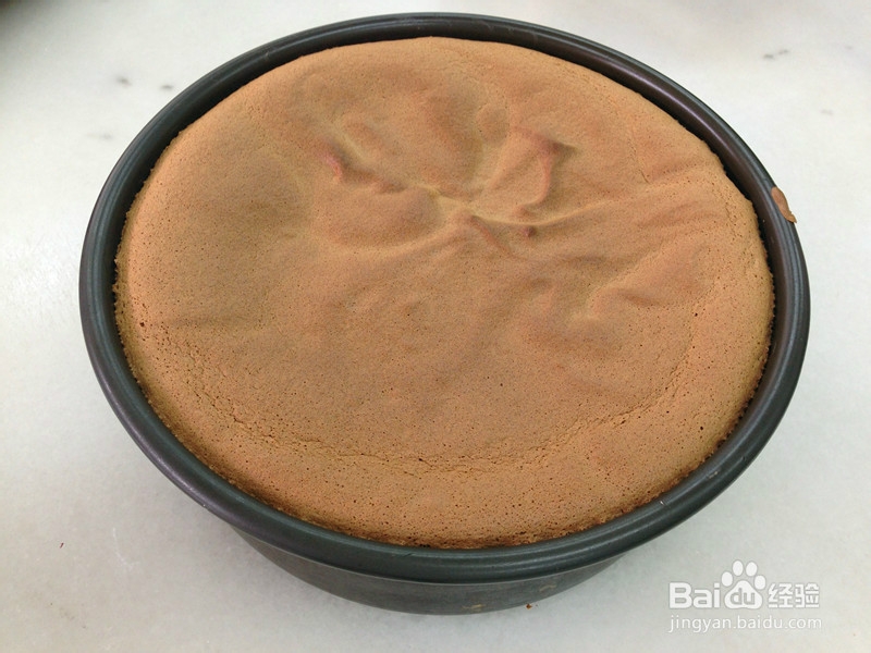 巧克力戚风蛋糕的做法 海绵蛋糕 烤箱烤蛋糕