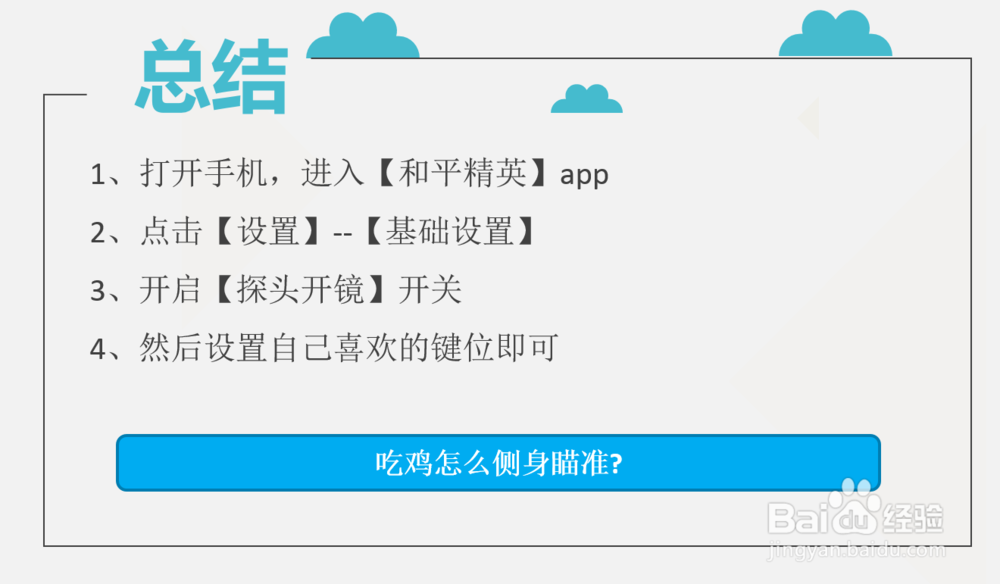 吃鸡怎么侧身瞄准
