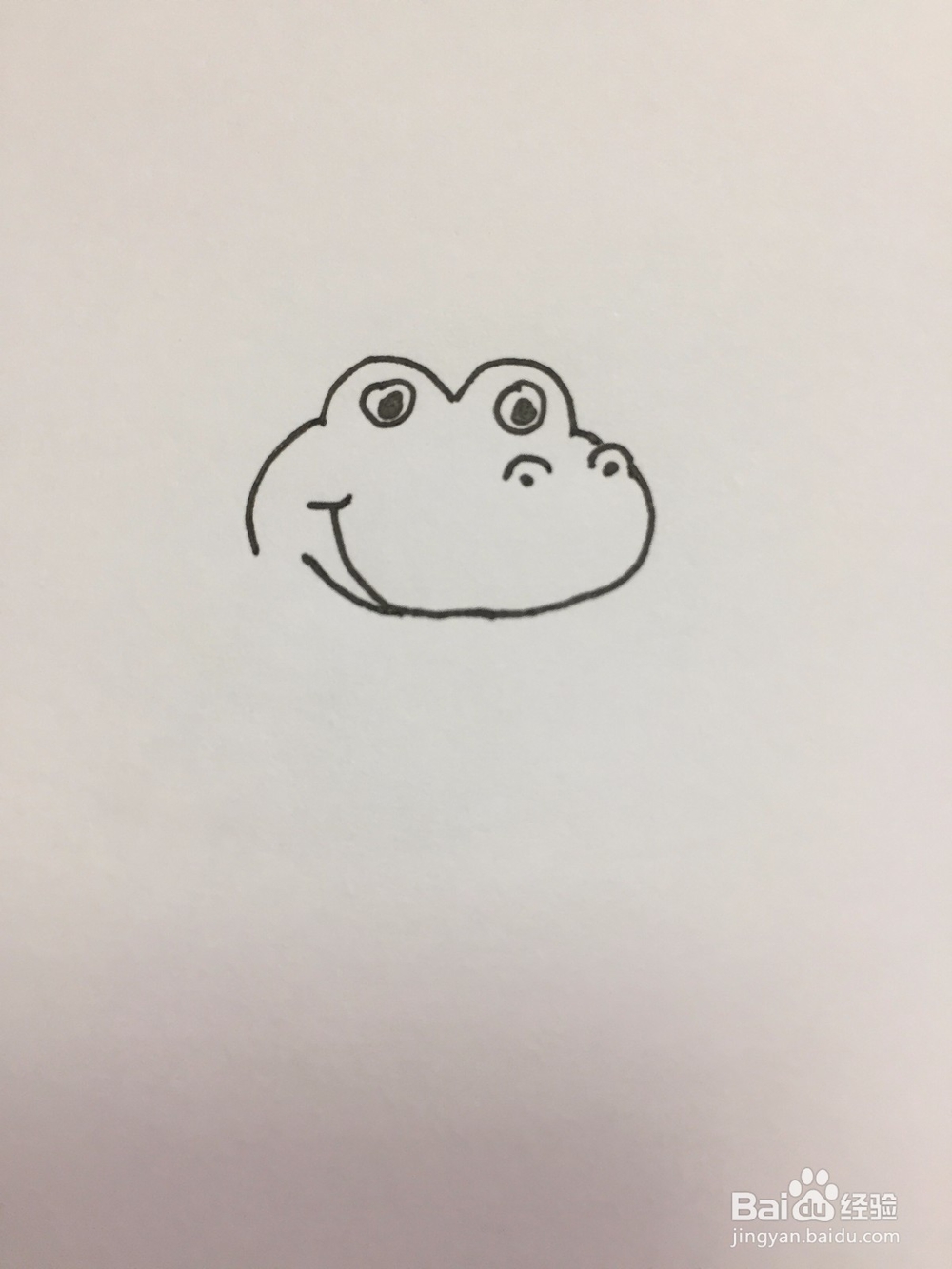 鳄鱼的简单画法
