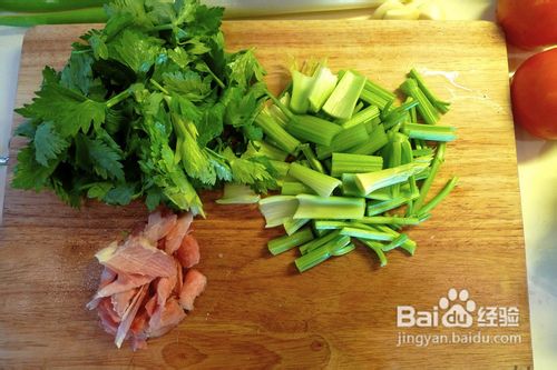经典美食——香芹炒肉片