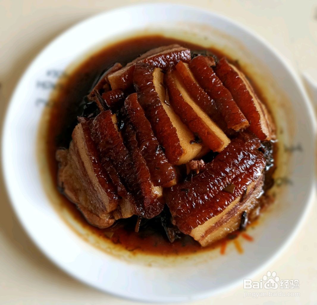 梅菜扣肉的做法