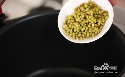 百合绿豆菊花粥