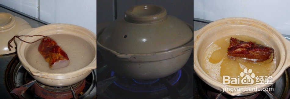 换个花样吃米饭，简易腊肉煲仔饭