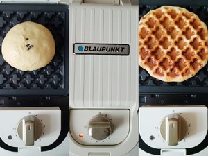 松软华夫饼酵母版的做法