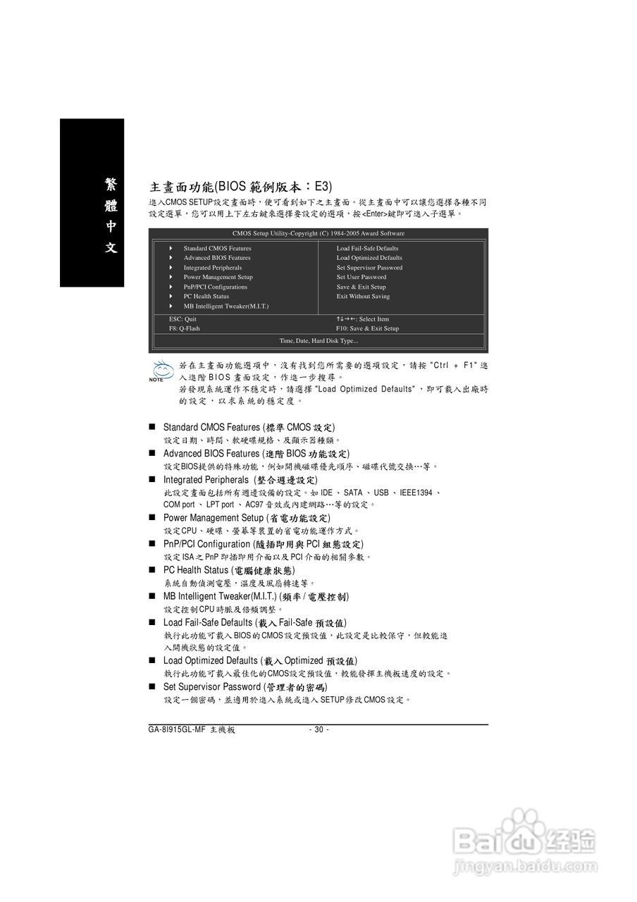 技嘉 GA-8I915GL-MF主板说明书:[3]