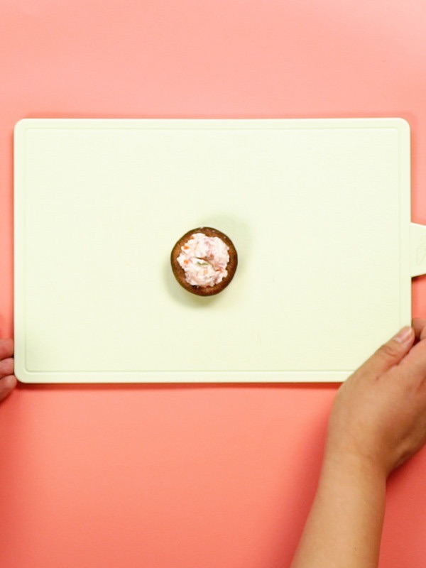 肉沫豆腐酿冬菇