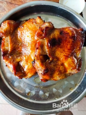 照烧烤鸡腿堡的做法