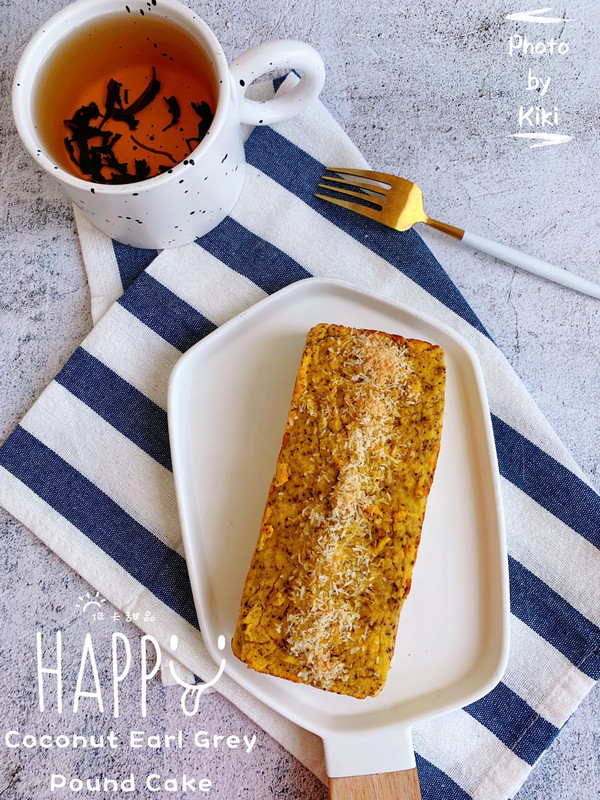 椰椰红茶磅蛋糕