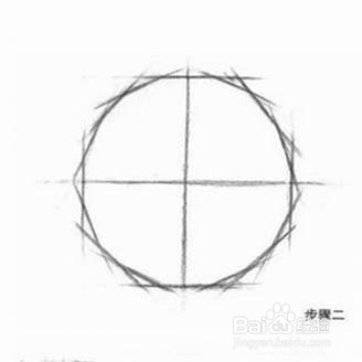 素描怎么去画圆球