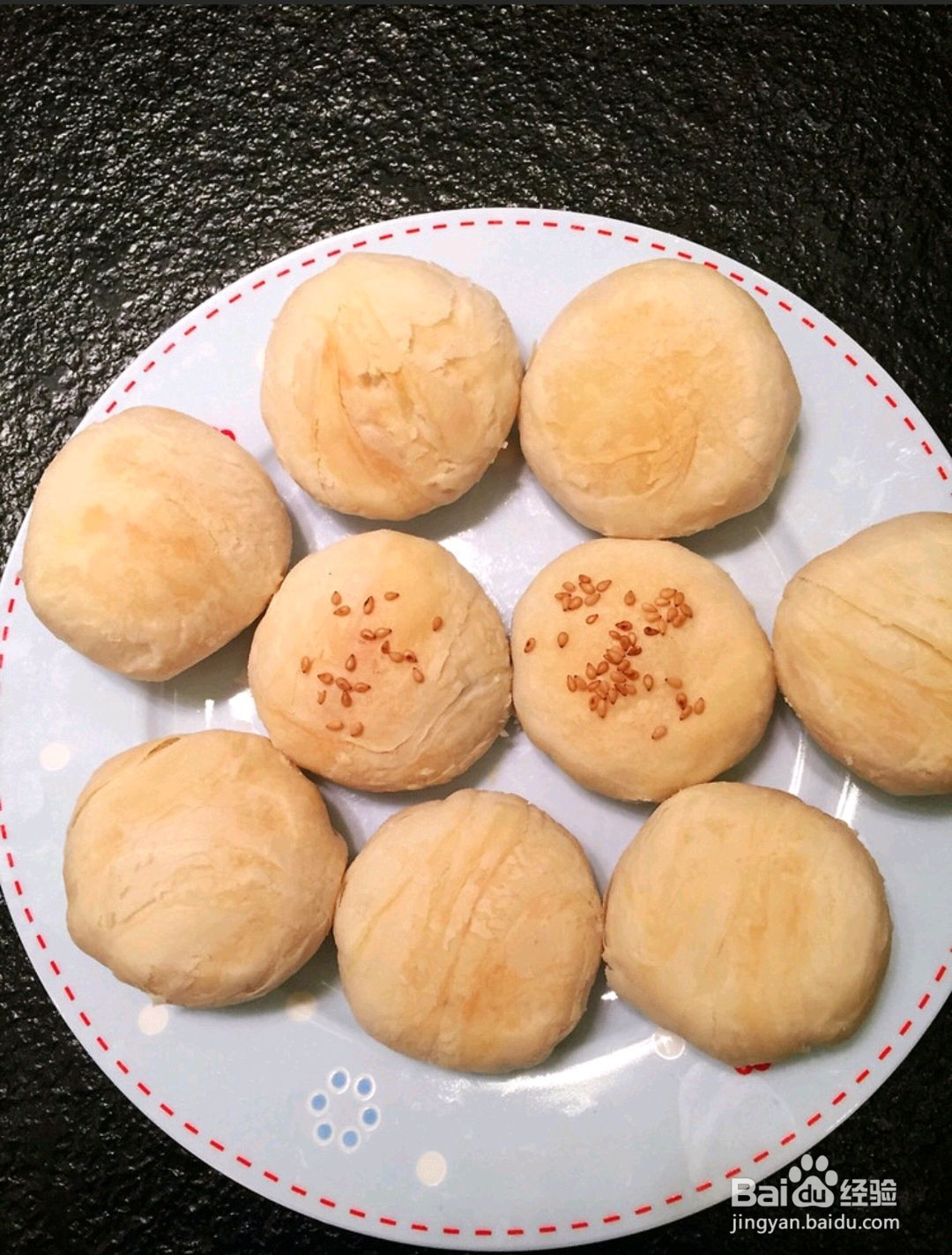 玫瑰鲜花饼的做法