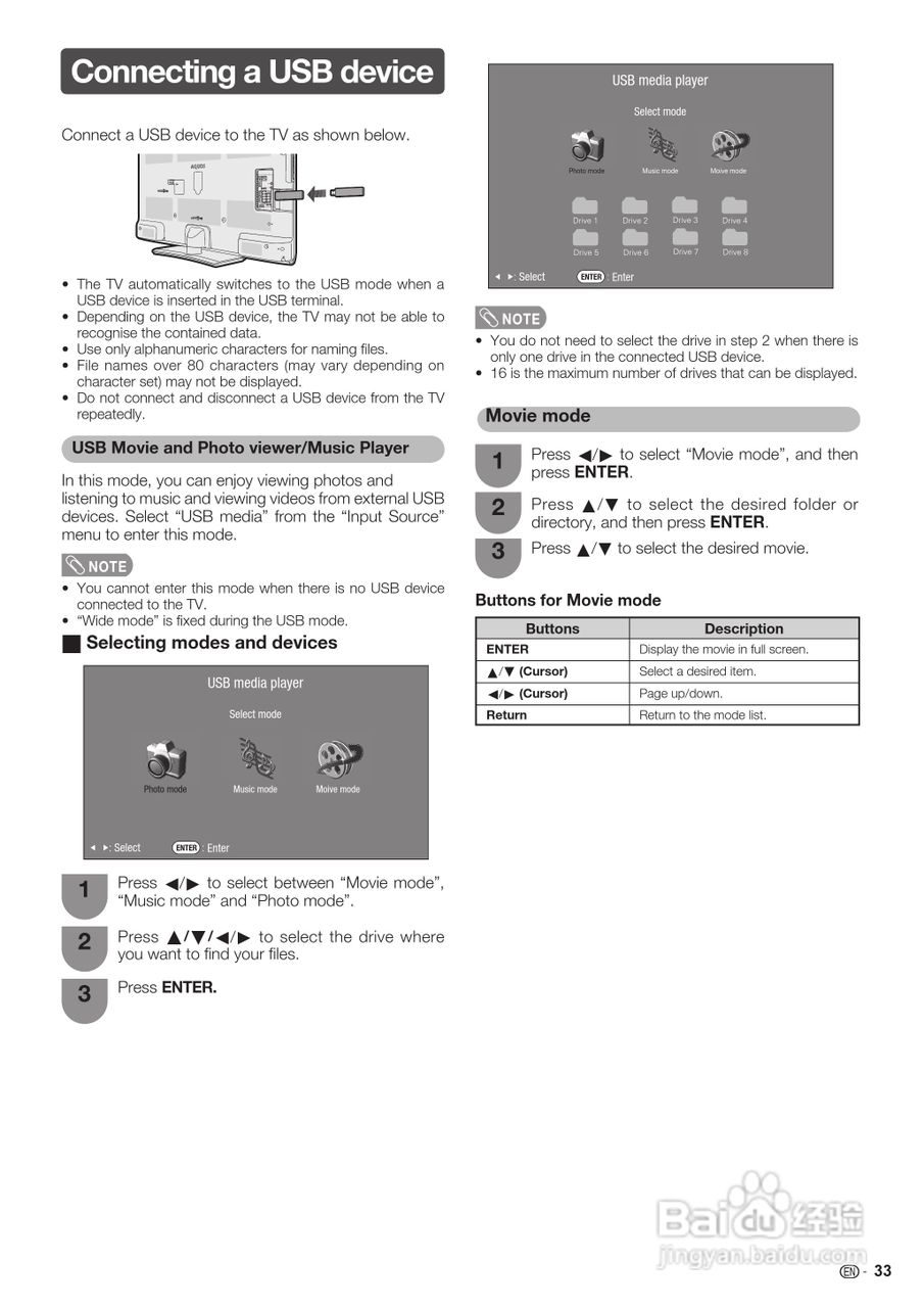 声宝LC-40LX530H型液晶电视机说明书:[8]