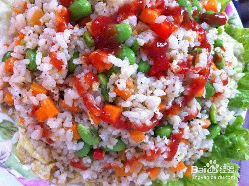 生米炒饭的做法