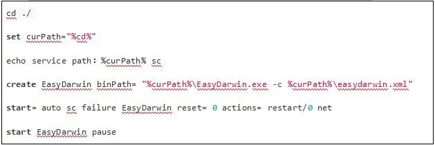Easydarwin流媒体服务器Windows编译配置部署