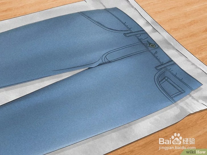 如何加大牛仔裤腰